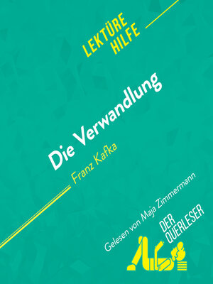 cover image of Die Verwandlung von Franz Kafka Lektürehilfe